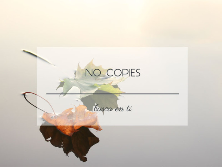 no copies